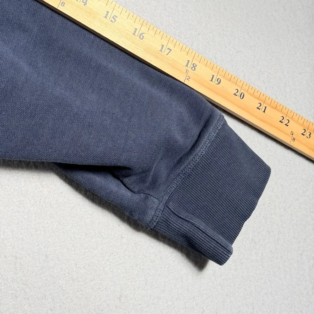 Pact Navy Blue 100% Organic Cotton Full Zip Hoodie XXL Sustainable Loungewear